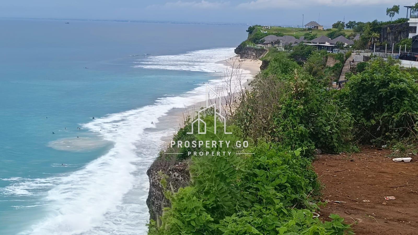 Dijual Tanah Premium Pinggir Tebing View Laut Pecatu Kuta Selatan Badung Bali